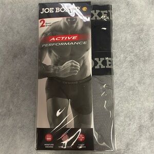 Joe Boxer Active Performance 2 Boxer Briefs L 36-38